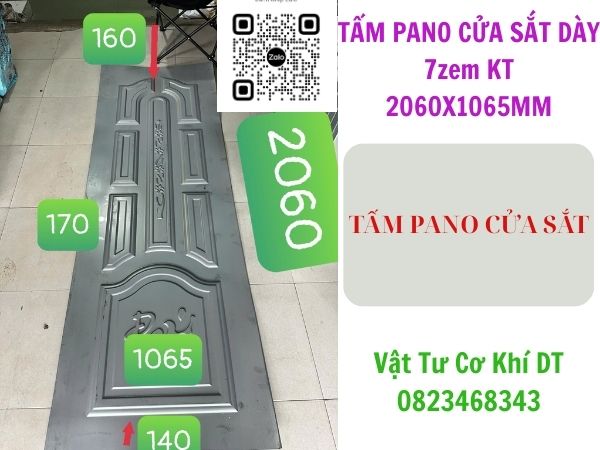 tấm pano cửa sắt